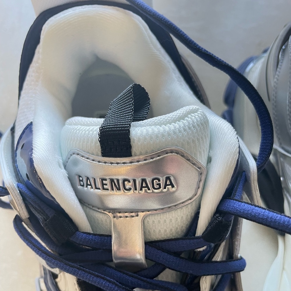 Balenciaga Track 3.0 Sneakers - Shoes In Screen Blue Size 42 - 9
